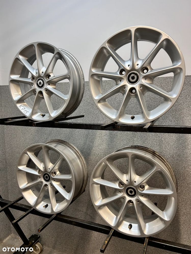 4 FELGI ALU. SMART FOR TWO 15'' 4,5J , 5,5J , ET22 , ET23,5 - 14