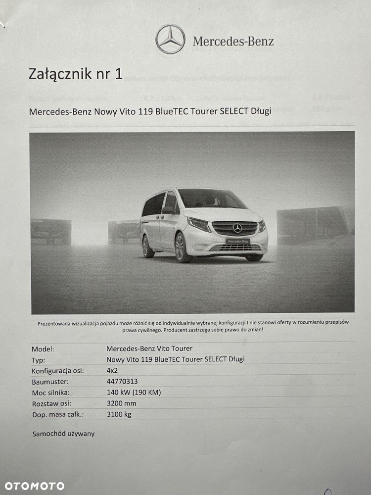 Mercedes-Benz Vito 119 CDI Tourer Select 447.703 - 35