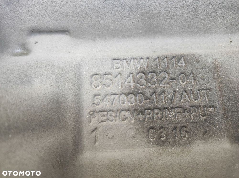 osłona pokrywa miski olejowej bmw iii 3 gt f34 2.0d - 7