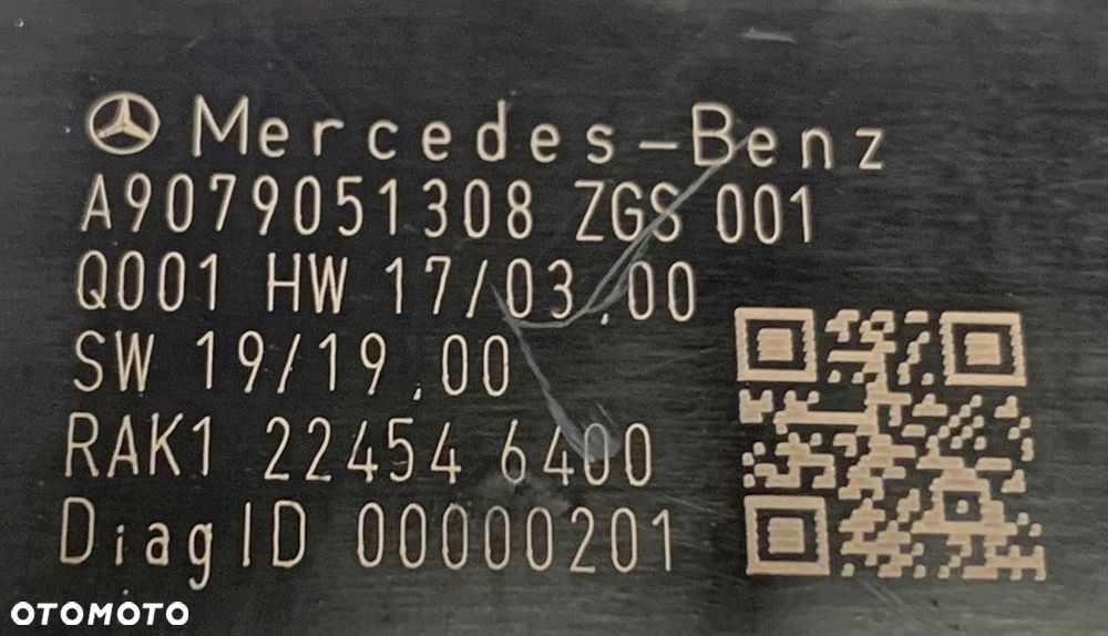 MERCEDES SPRINTER 907 910 PRZEŁACZNIK SZYB PANEL LUSTEREK A9079051308 - 4