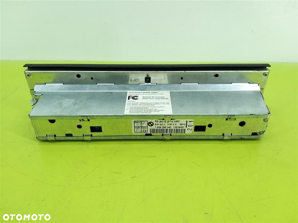 Wyświetlacz RADIO PANEL STEROWNIA KPL BMW Seria 5 E39 1995-2003 BLAUPUNKT - 5