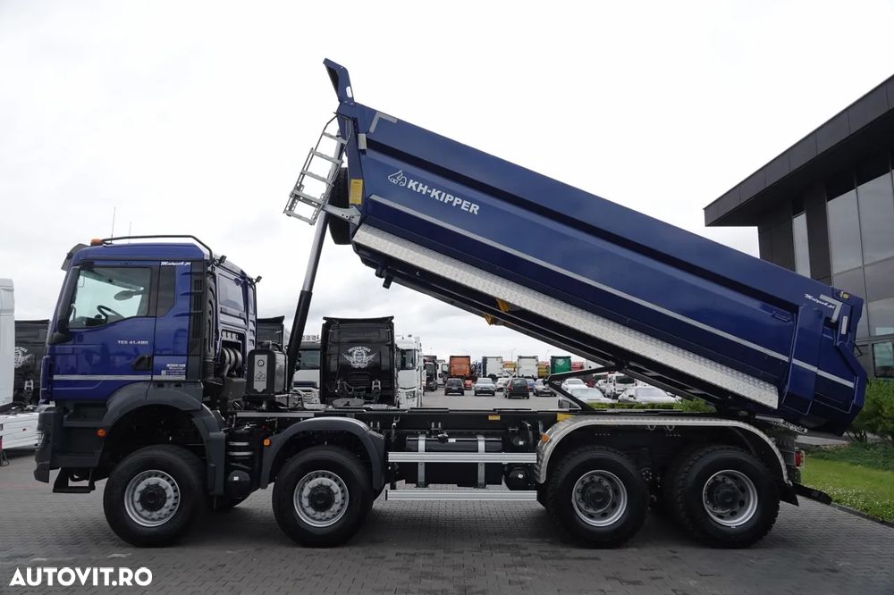 MAN TGS 41.480 / 8X6 / BASCULATOR / BASCULATOR SPATE / KH KIPPER / RICH EQUIPMENT / - - 5