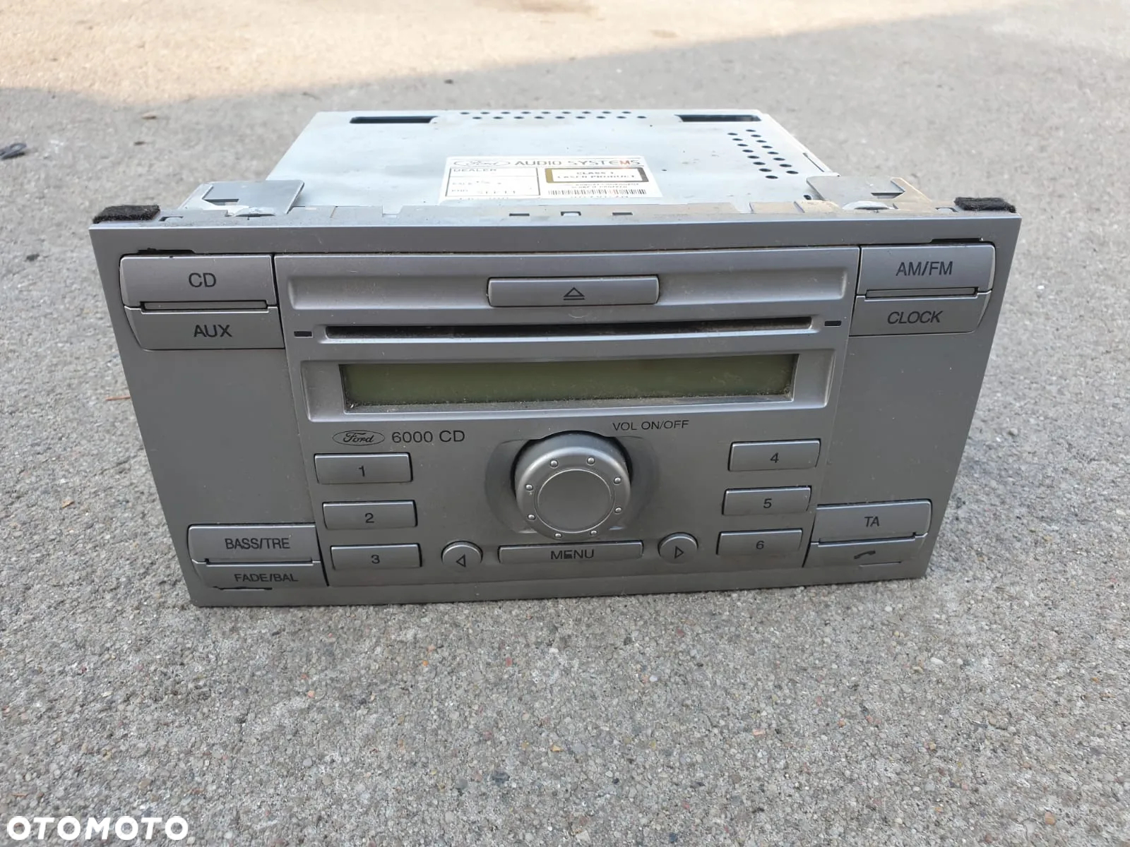 Radio Radioodtwarzacz CD MP3 Ford S-Max MK1 6M2T-18C815-AF - 2