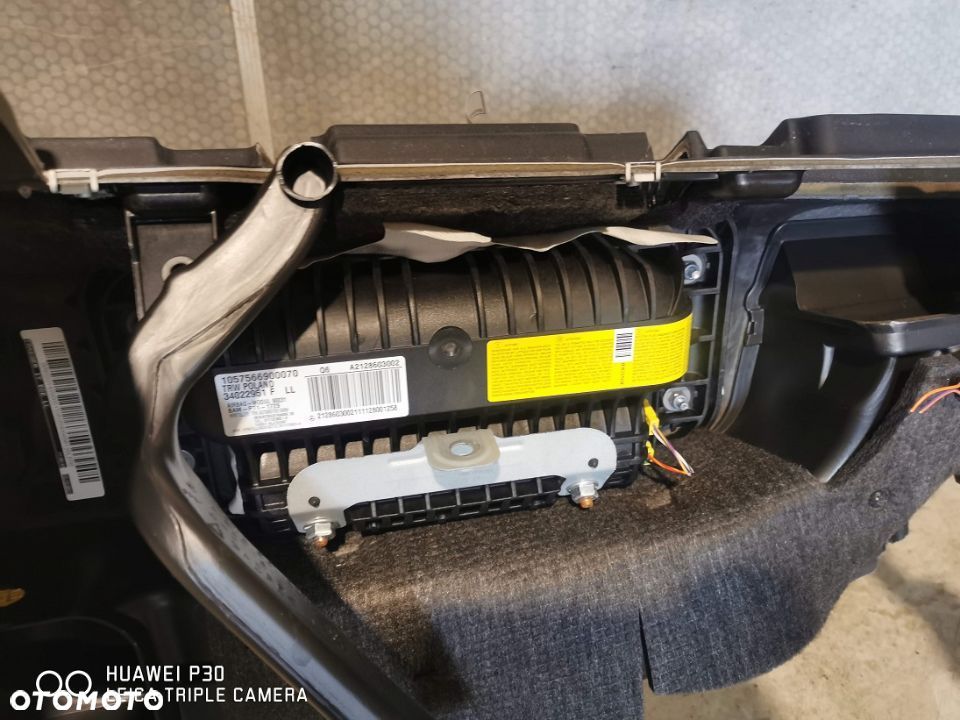 DESKA ROZDZIELCZA konsola kokpit pulpit poduszki airbag pasy KOMPLET ORYGINALNY mercedes eklasa w212  GDYNIA - 11
