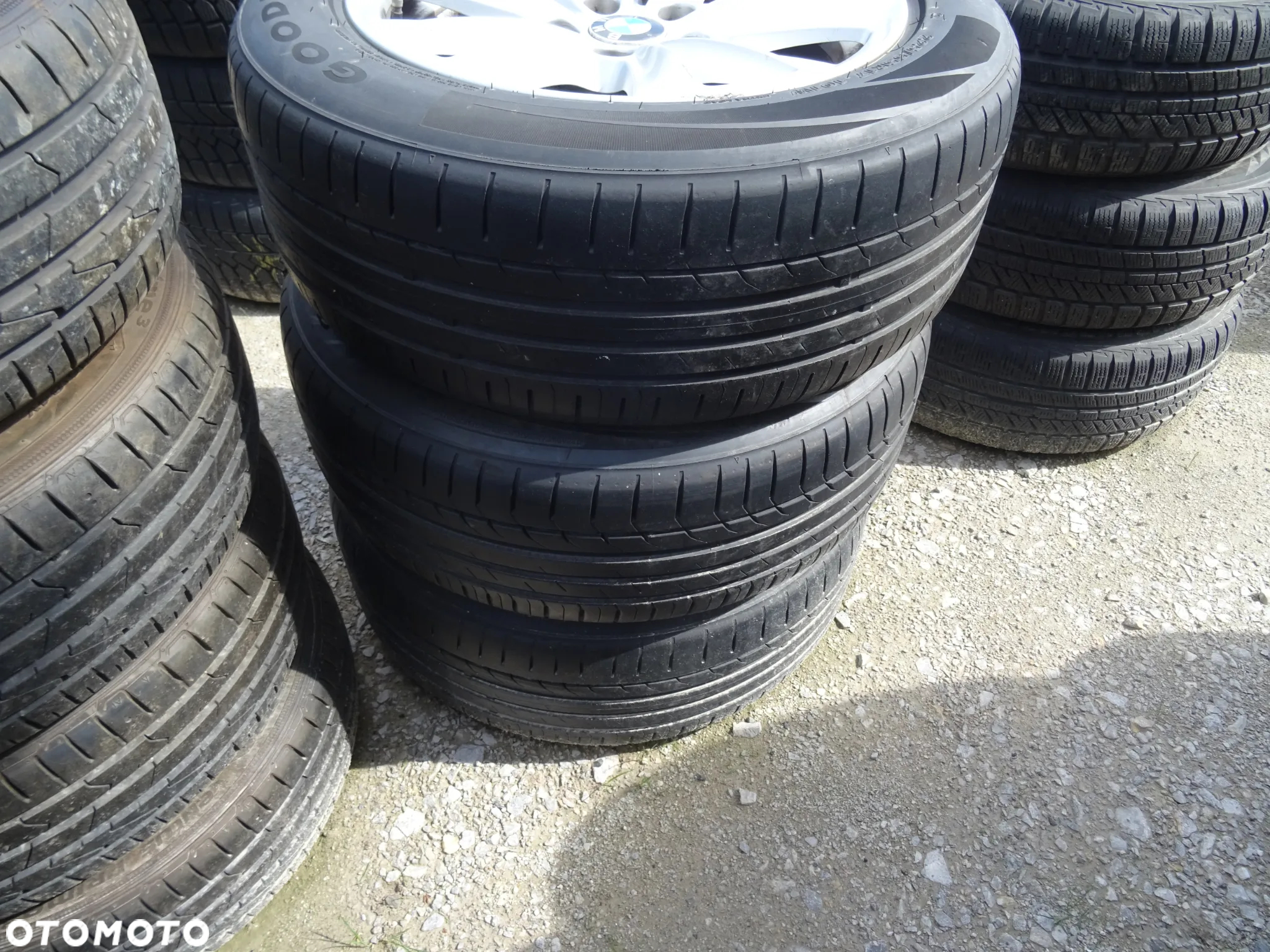 Koła Bmw komplet opony felgi 225/55 R17 101w 1621 5x120 - 2