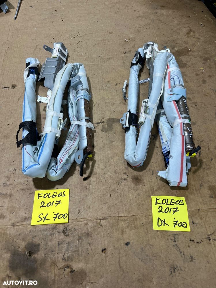 Airbaguri cortina Renault Koleos 2018