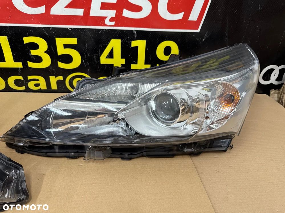 TOYOTA VERSO LIFT 13-17 LAMPA PRZÓD SOCZEWKA LEWA PRAWA KOMPLET - 3