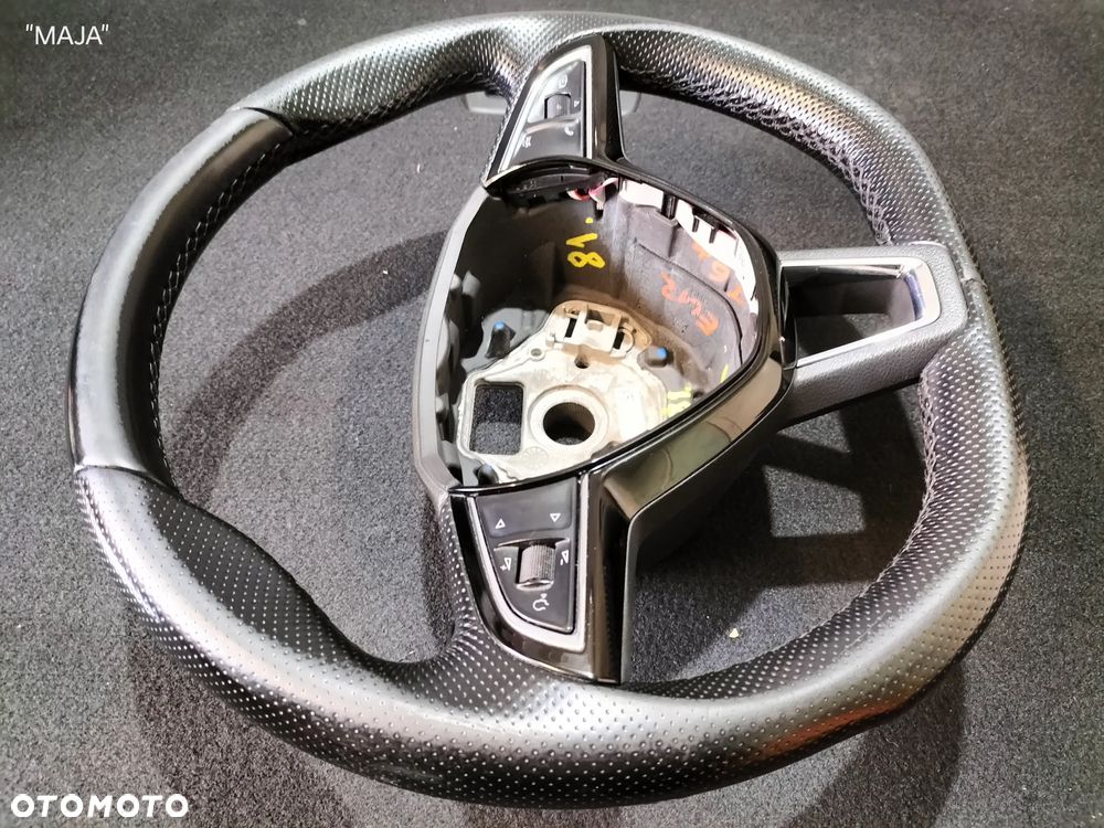 SKODA OCTAVIA III LIFT 565419091E 5E0419685A SKÓRZANA MULTIFUNKCYJNA KIEROWNICA DSG ŁOPATKI MULTIFUNKCJA SKÓRA ORYGINAŁ - 5