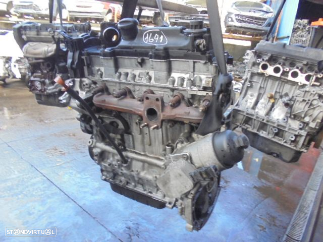 Motor 8HZ 8HX 8HT F6JA F6JB PEUGEOT 206 2003 1.4HDI 70CV 5P DOURADO - 2