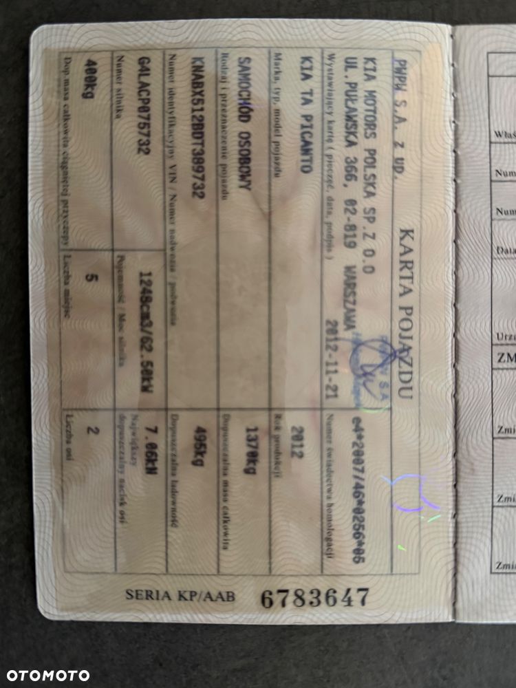 Kia Picanto 1.2 L - 4