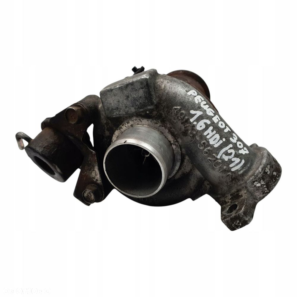 TURBOSPRĘŻARKA Peugeot 307 1.6 HDI turbo 90KM 9HX - 1