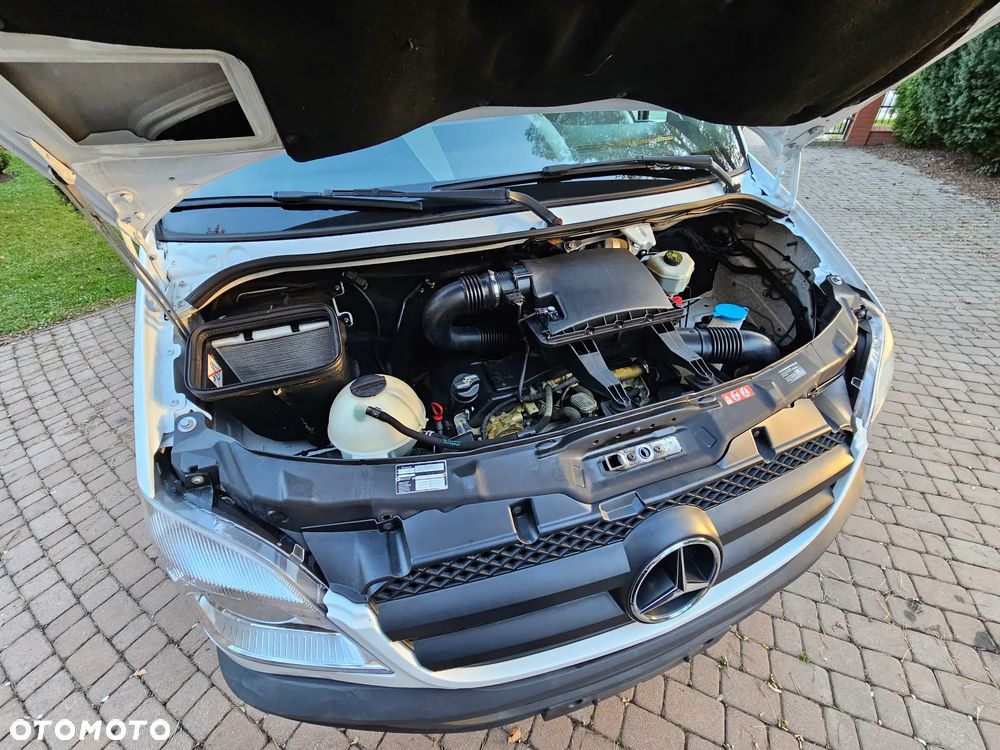 Mercedes-Benz Sprinter 318 CDI Doka / Dubel Kabina Skrzynia 3.20 M * Klima ! Bez Korozji  ! - 9