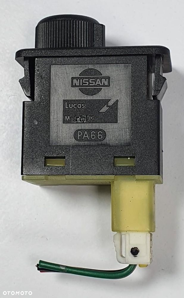 PANEL PRZEŁĄCZNIK REGULACJI ŚWIATEŁ NISSAN MICRA K11 36933 30998 - 2