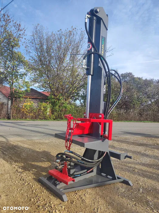 OD RĘKI Łuparka do drewna HYDRAULICZNA/ łupak drzewa PIONOWY Demarol - 4