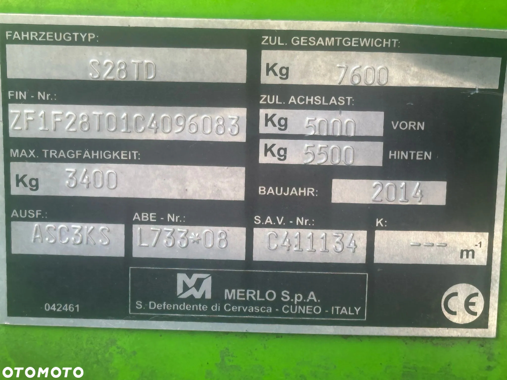 Merlo 34.7 - 10