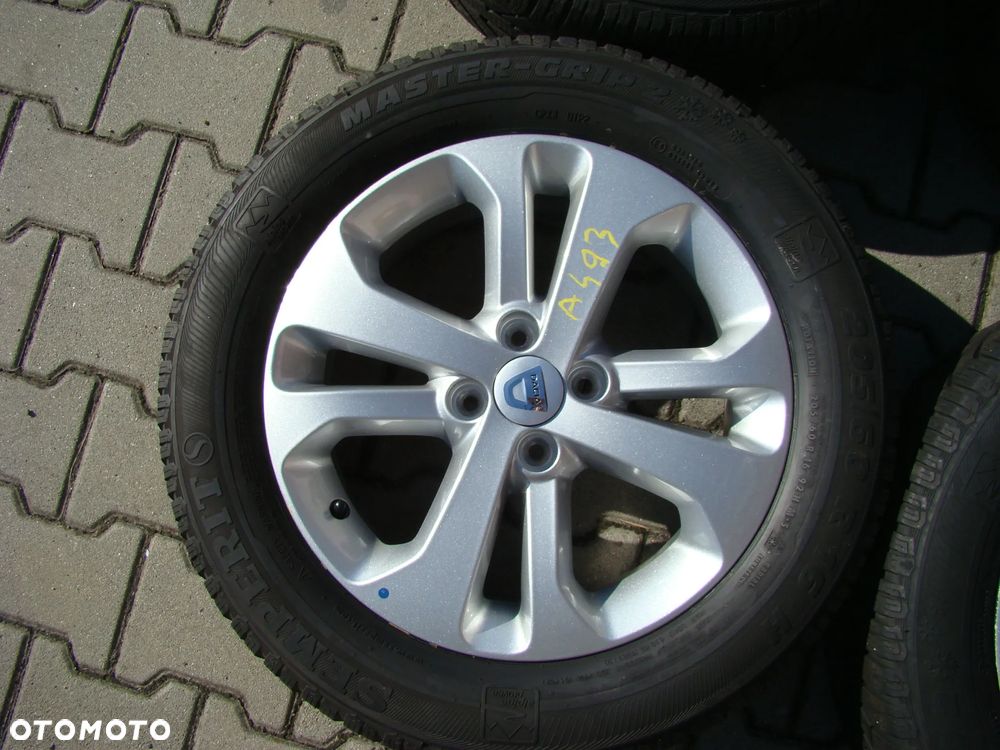 a493 4x100 6Jx16 Dacia Sandero Stepway Jogger opony zima 205/60 - 4