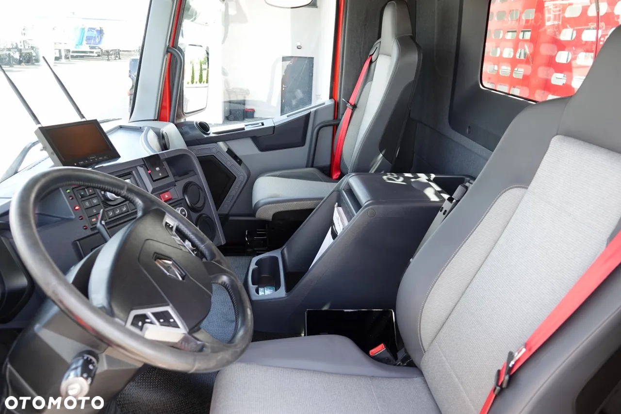 Renault C 430 / 8x4 / SKRZYNIOWY 7 M + HDS PALFINGER PK 24001-K C / WYSÓW 12,5M / STEROWANIE RADIOWE / WIDŁY / ROTATOR / SPROWADZONY - 26