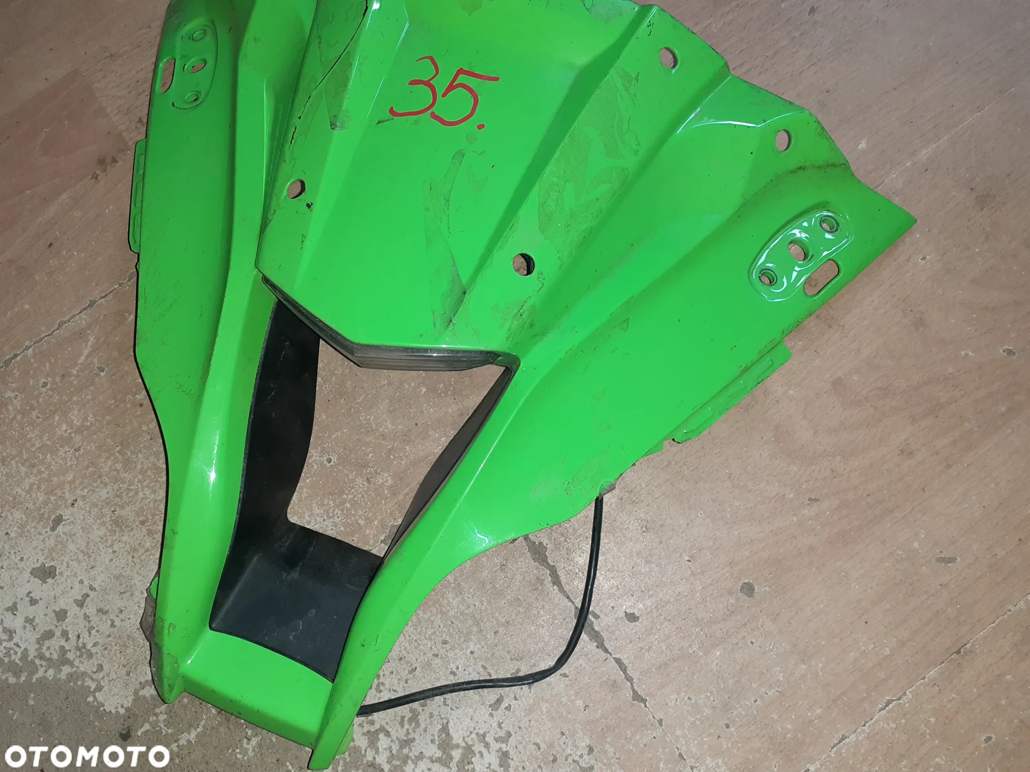 Kawasaki Ninja ZX10R ZX10 Osłona przednia górna plastikowa czacha 55028-0332 - 2