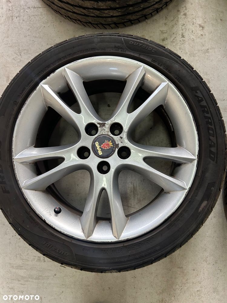 Felgi aluminiowe 5x110 17” Saab  et49  opony letnie 235/45/17 Farroad 2025r - 19