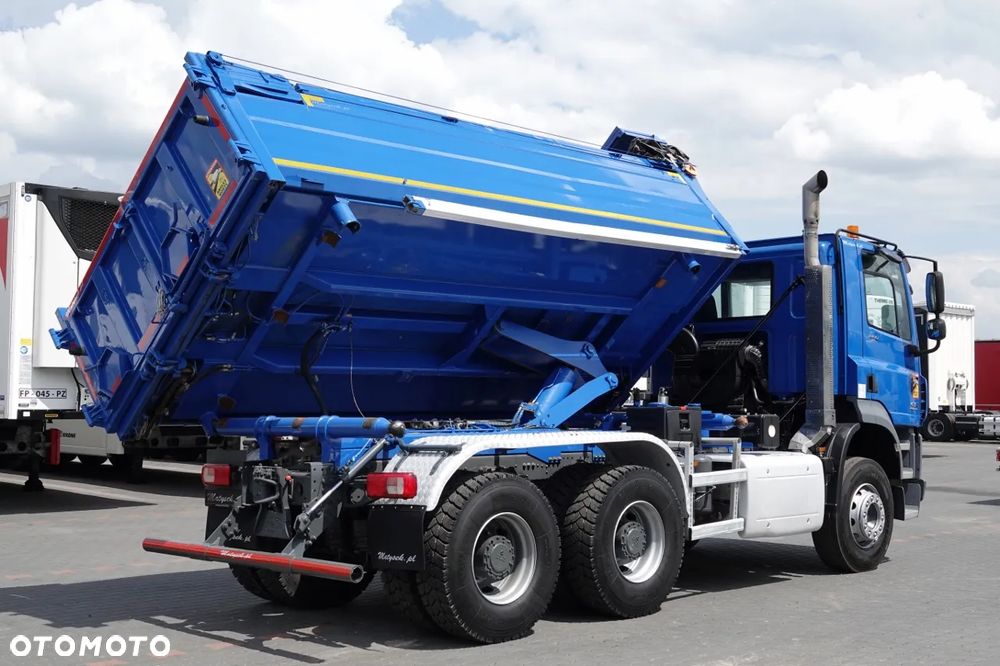 DAF CF 460 / 6x4 / WYWROTKA / HYDROBURTA / HYDROKLAPA / EURO 6 / 2016 ROK / OPONY 100 % / - 11