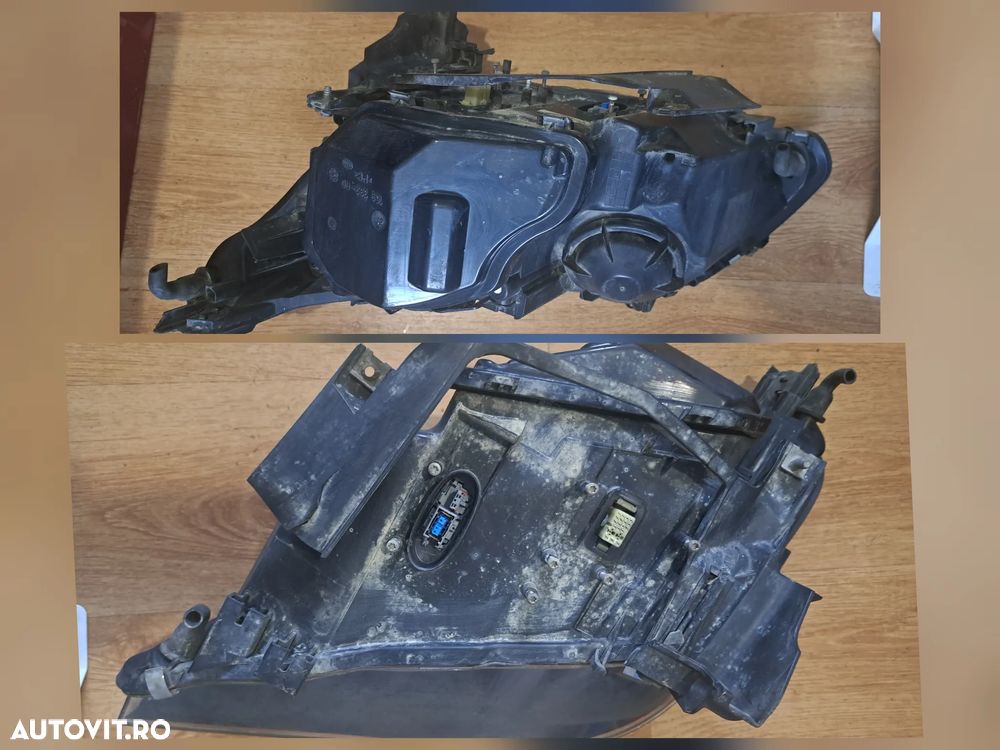 Far bixenon adaptiv dreapta ( cu defecte ) modul ballast xenon droser xenon adaptiv Originale BMW E60 E61 - 4