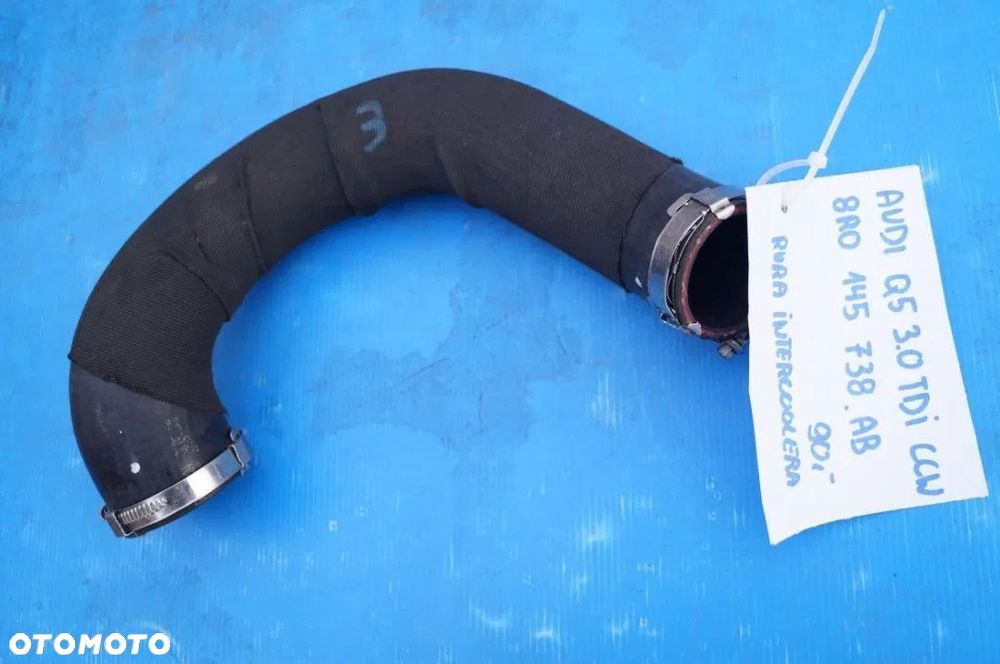 Rura powietrza intercooler Audi Q5 3.0 TDi 8R0145709J 8R0145738AB Gliwice - 2