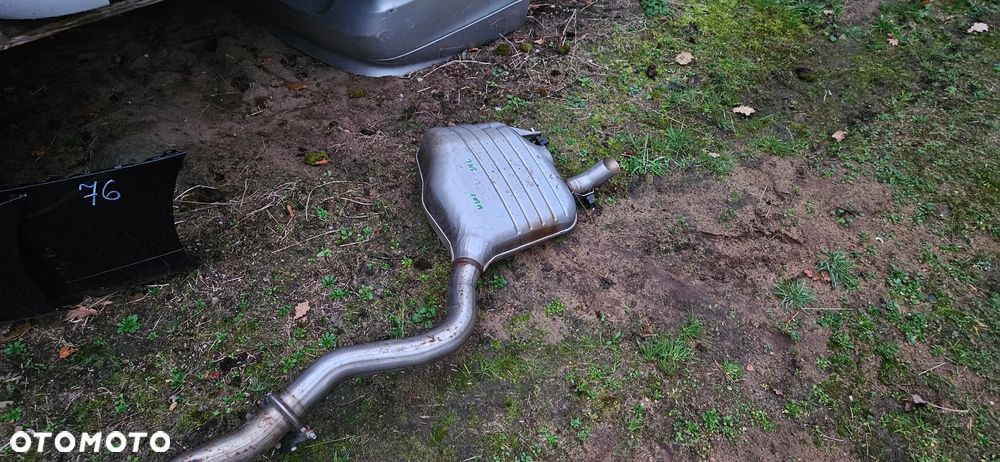 Mercedes C Klasa W205 SEDAN 180 200 1.8 2.0 CGI Kompletny układ wydechowy Tłumik Wydech A2054911301 A2054911300 - 7