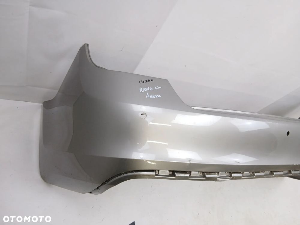 Zderzak tył tylny Skoda Rapid Liftback - 2