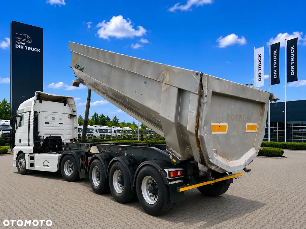 Meierling MSK 24 NACZEPA WYROTKA 24m3 OSIE BPW, ALUMINIOWE FELGI, ALUMINIOWA RAMA, STALOWA MULDA - 7