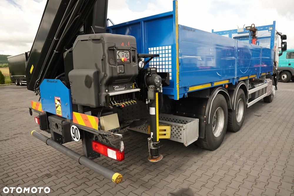 Renault C 380 / 6x4 / SKRZYNIOWY 6,8 m / + HDS HIAB X- HIPRO 192 ES- 4 WYSÓW: 12,4 M / ROTATOR / WIDŁY DO PALET / EURO 6 - 21