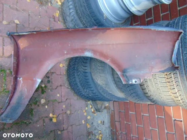 BMW e30 BŁOTNIK przód przedni TYLKO LEWY oryginał CZARNY BEZ RDZY - 12