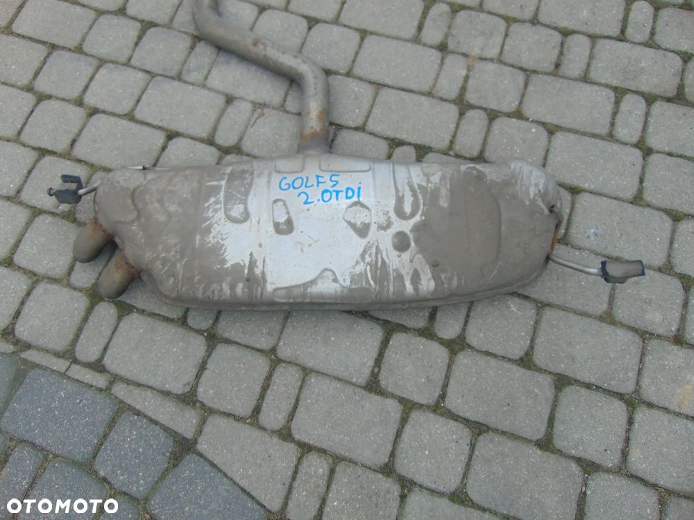 tłumik golf 5 2,0 tdi - 2
