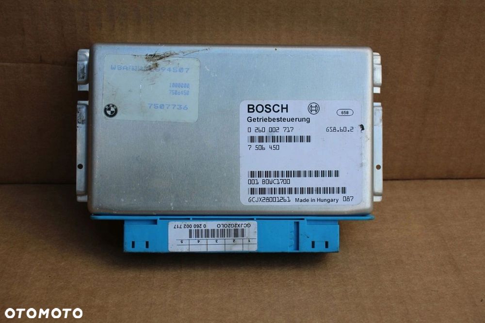Komputer sterownik skrzyni BMW x5 e53 m62 4.4 5HP-24 7506450 0260002717 - 1
