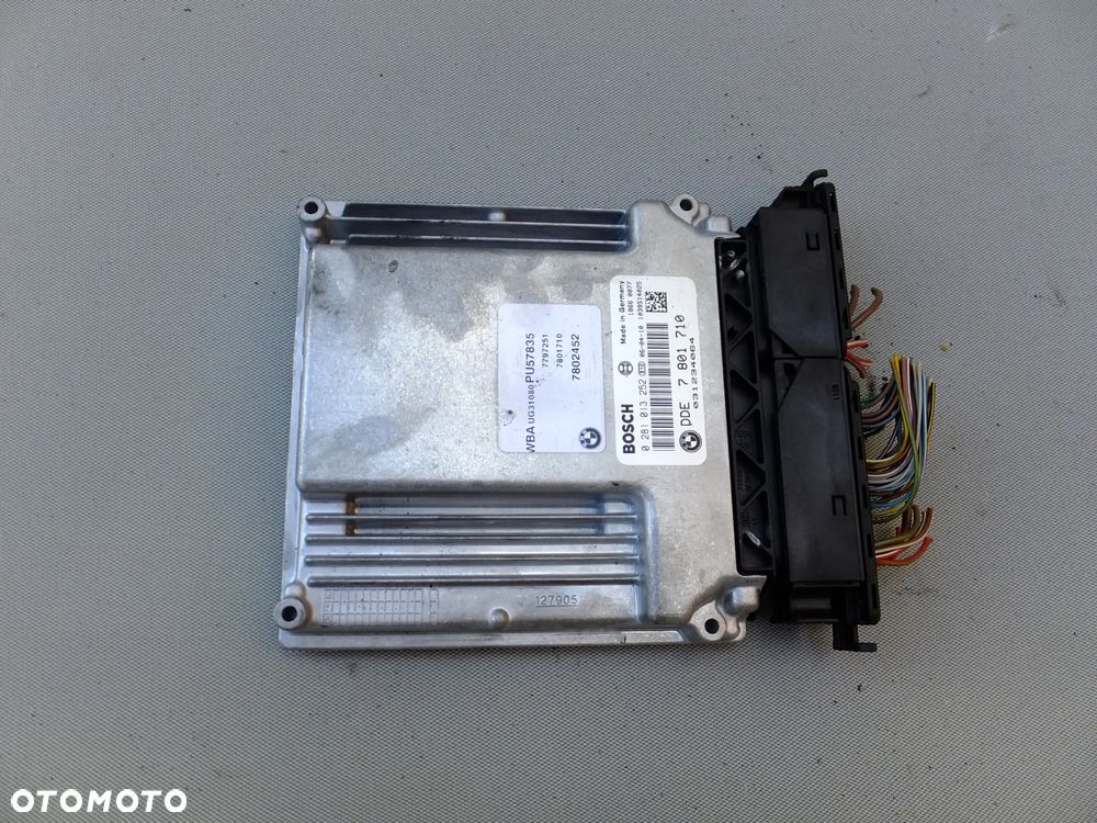 sterownik silnika bmw e87 2,0 d 7801710 0281013252 - 1