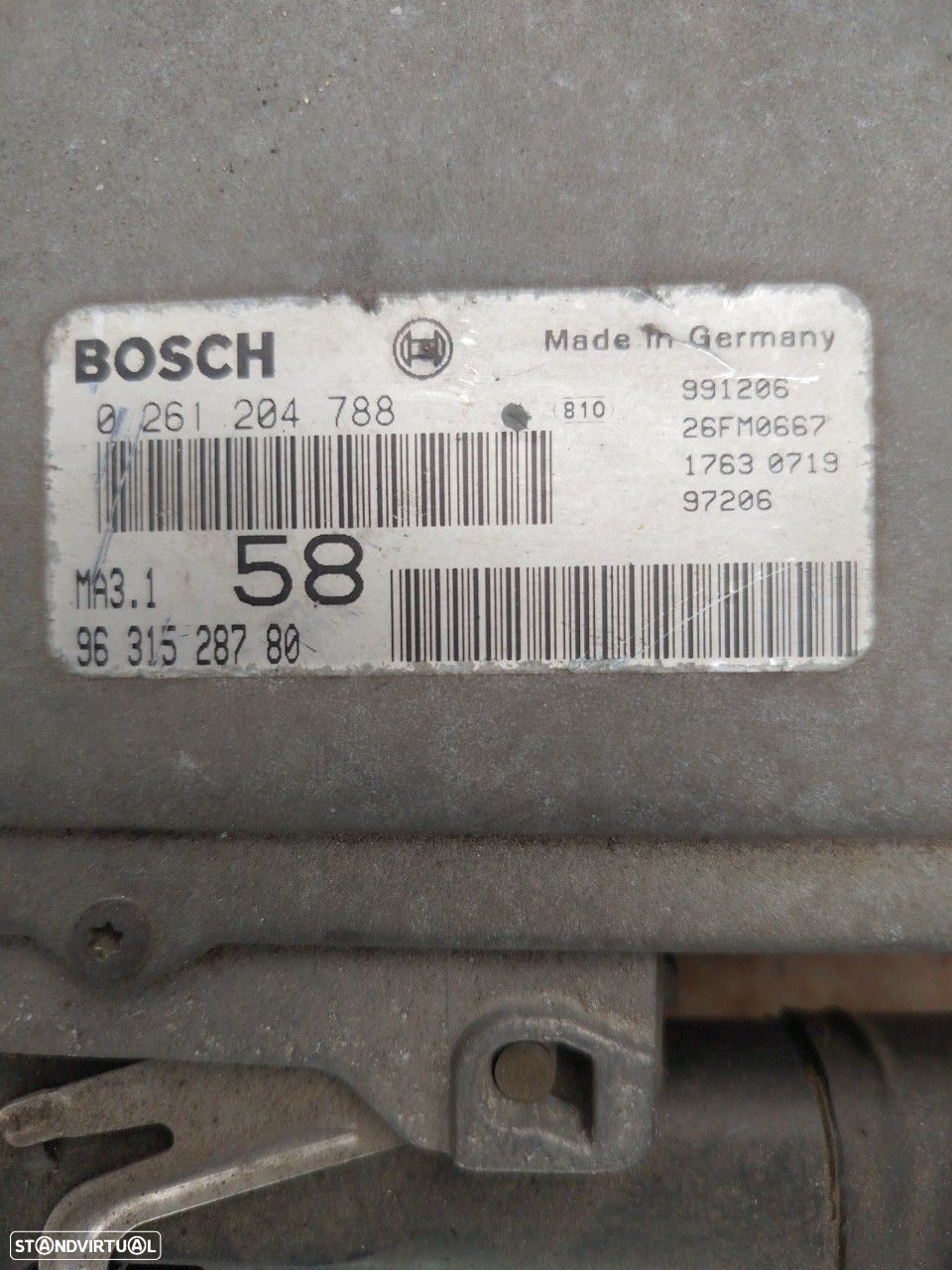 Centralina motor / ECU CITROËN Saxo (S0, S1) - 2