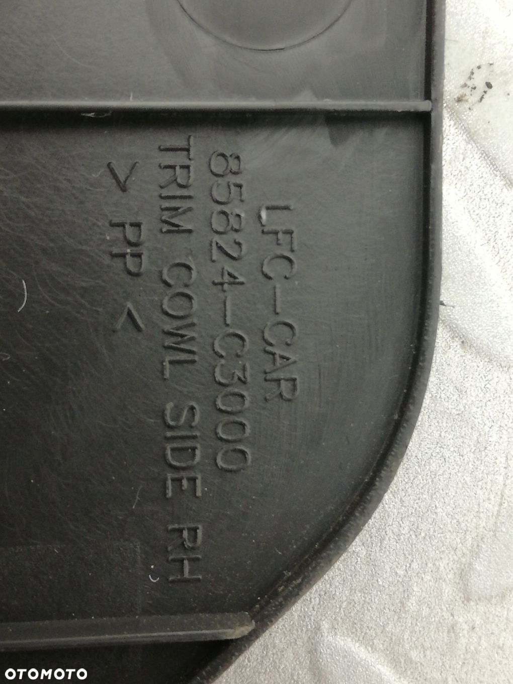 Listwa progowa wewnętrzna prawa Hyundai Sonata VII - 7