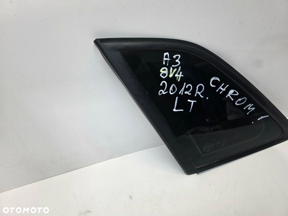 SZYBA KAROSERYJNA LEWY TYŁ AUDI A3 8V4 2012 ROK POD CHROM - 2