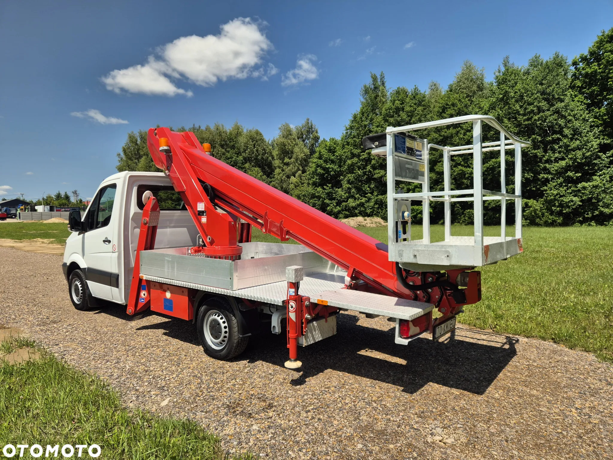 Mercedes-Benz Sprinter WUMAG WTB 220 Pilot Podnośnik koszowy Zwyżka ( Ruthmann Palfinger Multitel CTE CMC GRS ) - 3