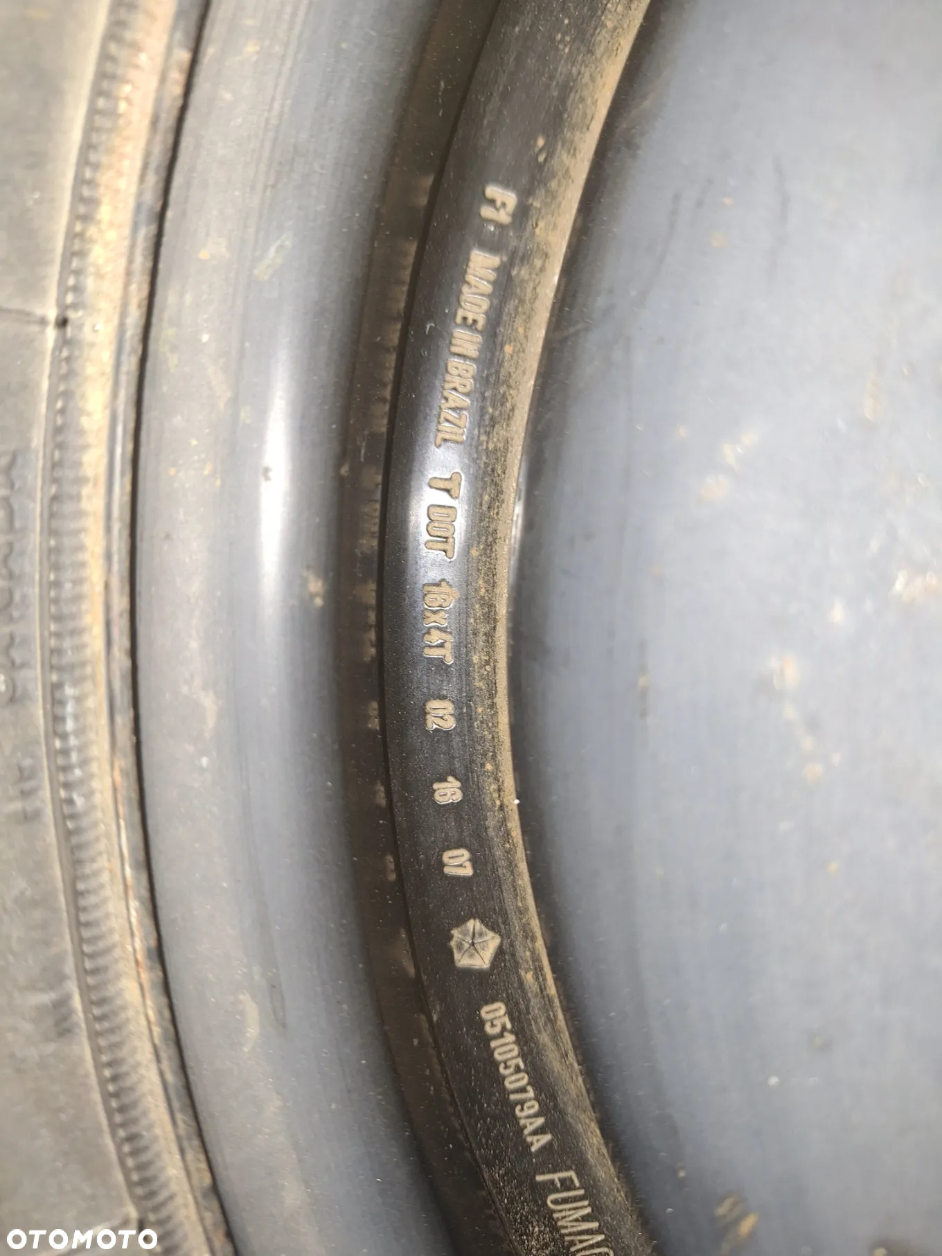 KOŁO DOJAZDOWE 16 CALI- 5X114,3 - JEEP COMPAS,DODGE CALIBER -05105079AA - 3