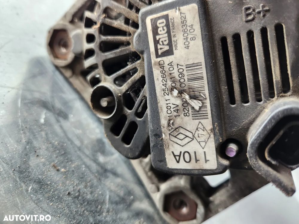 Alternator Renault Megane 2 Scenic 2 Clio Kangoo.1.5 Dci Cod  Factura Si Garantie - 7