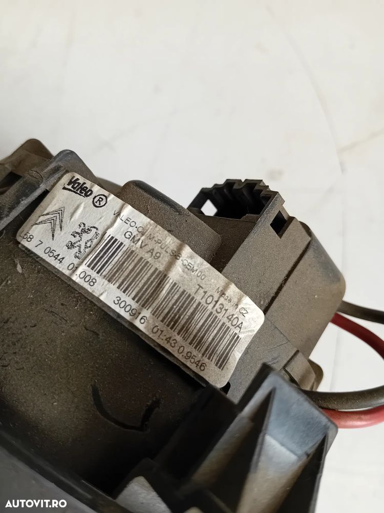 Aeroterma Bord Ventilator Habitaclu Peugeot 208 An 2015-2019 Motor 1.6 Hdi BH02 Euro 6 - 6