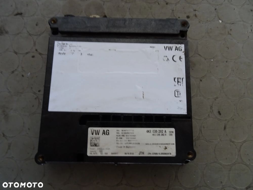 4KE035282A modul wzywania SOS Audi A4 A5 8W A6 C8 A7 4K czesci - 1