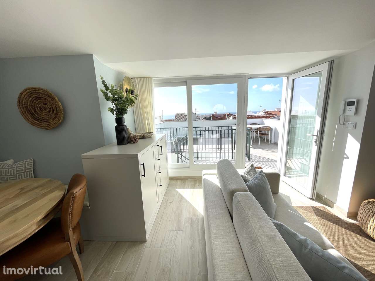 Apartamento T2 novo terraço vista mar perto da praia Sesimbra - Grande imagem: 2/31