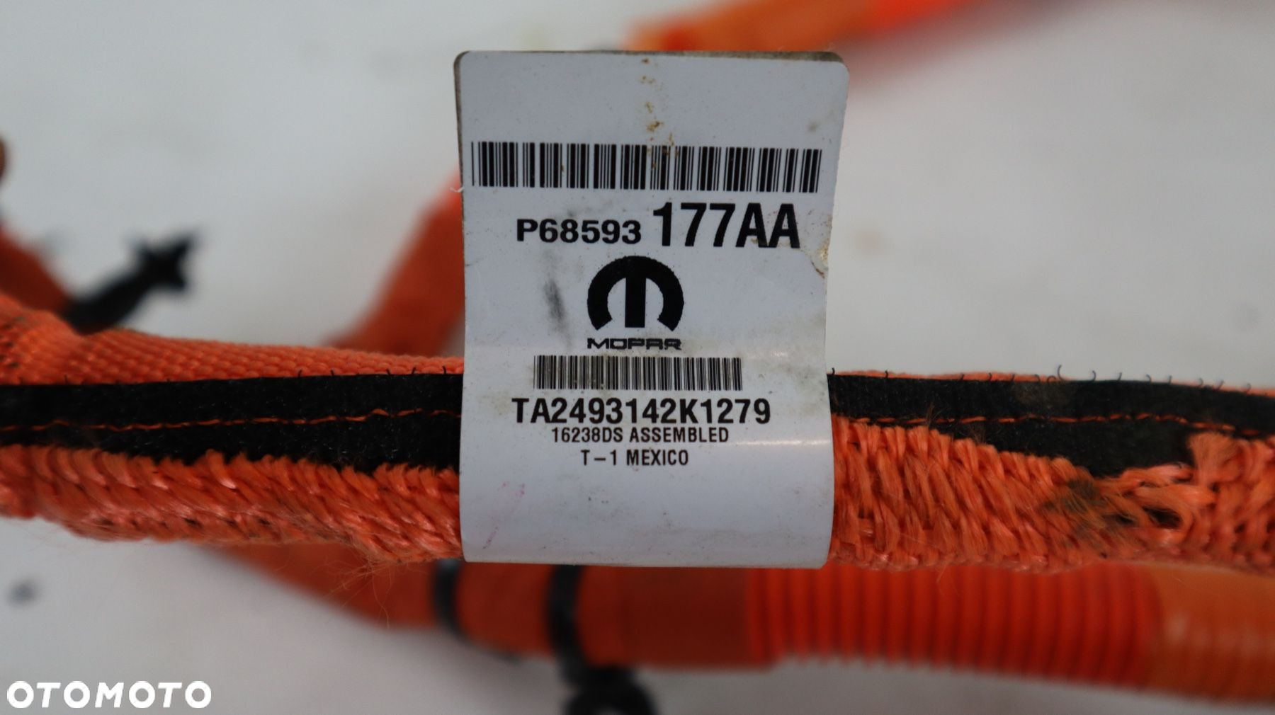 JEEP WRANGLER JL 2.0 T HYBRID 4xe 18- WIĄZKA INSTALACJA WYSOKIEGO NAPIĘCIA BATERII 68593177AA - 5