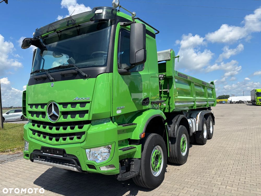 Mercedes-Benz AROCS 3251 8x4 Hydroburta Meiller Kiper (3248, 3243, 3245, 3246) bezwypadkowy z Niemiec, TOP stan . gotowy do pracy. - 1