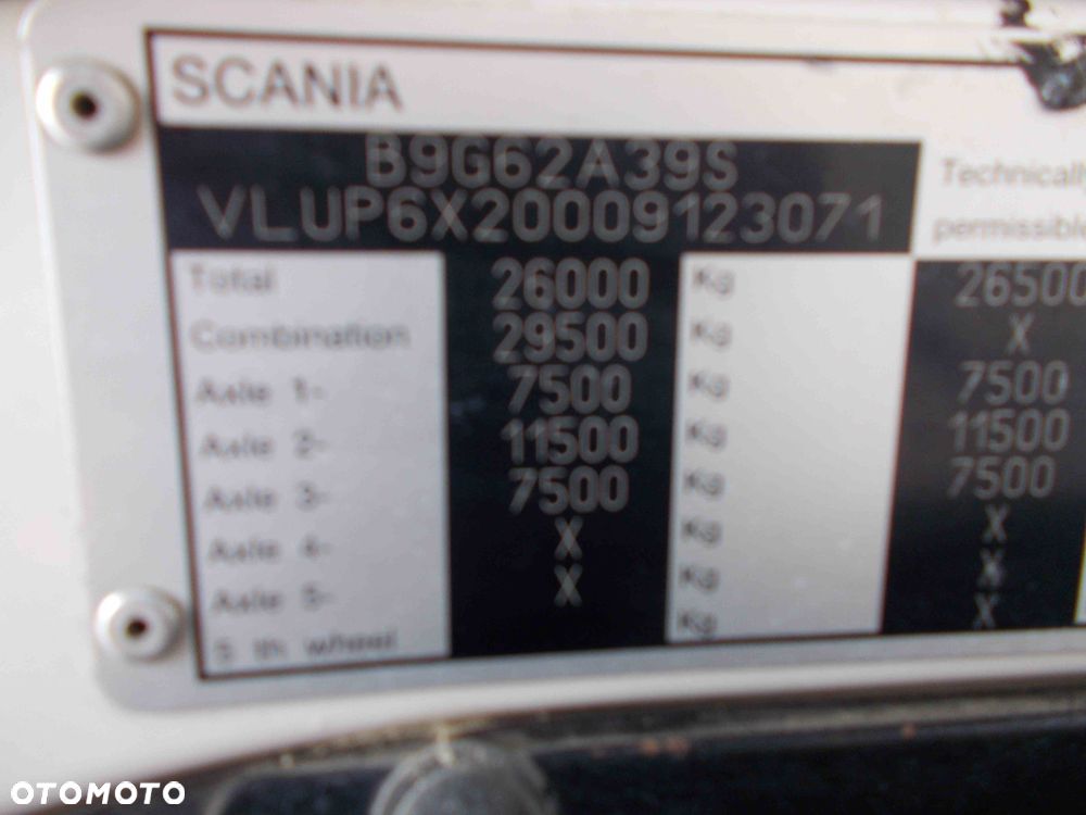 Scania Rama Do Zabudowy / Krótki Rozstaw Osi 395cm / Pod Kiper Wywrotka Piaskarka Solarka Asenizacja Remonter - 16
