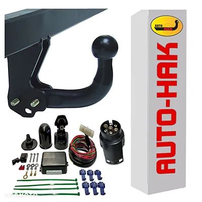 HAK HOLOWNICZY Z KULĄ ODKRĘCANĄ NA DWIE ŚRUBY MOD7PIN/13P MITSUBISHI L200 L-200 V 5 4WD 2015-2019 - 12