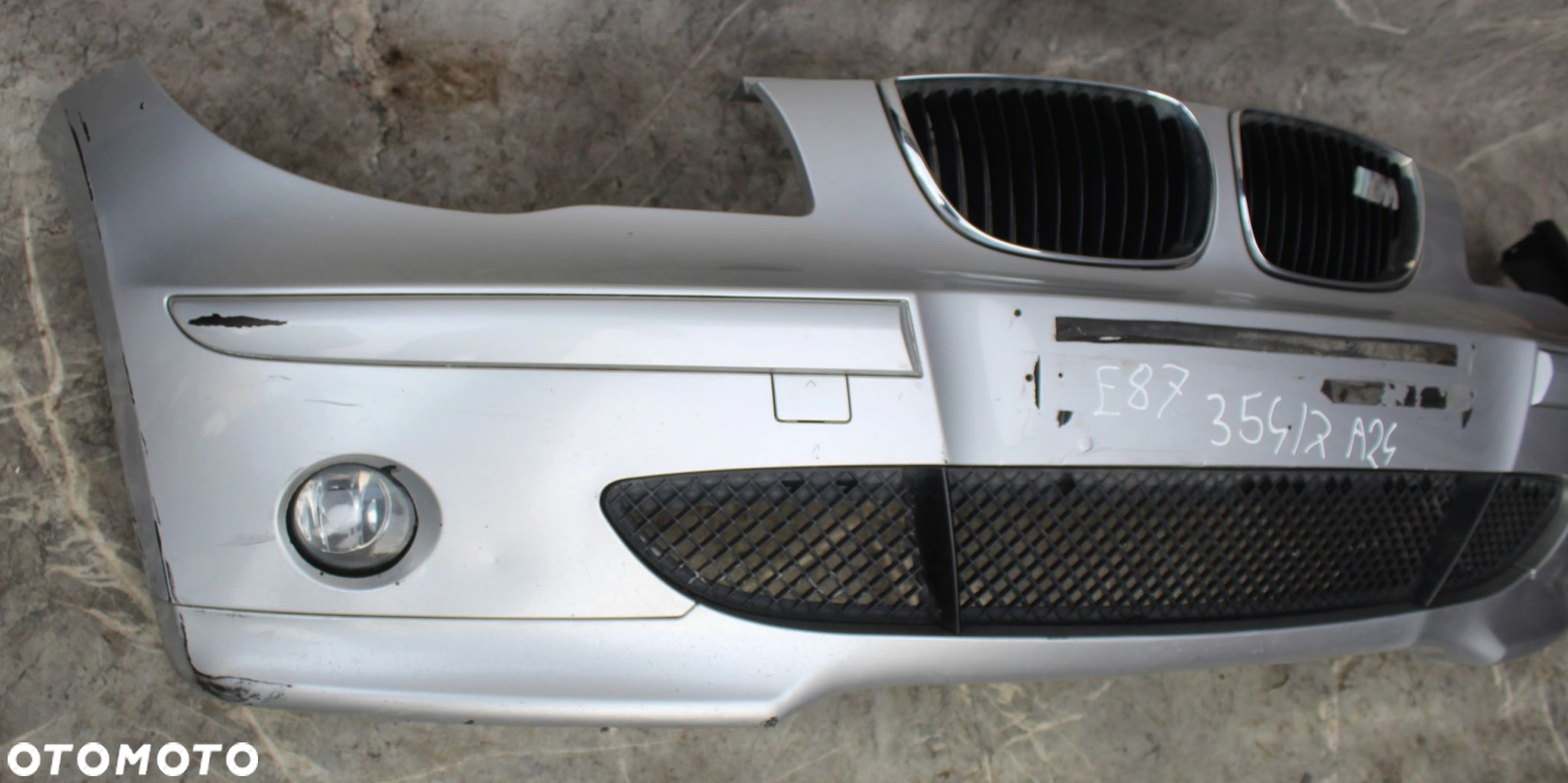 ZDERZAK PRZÓD BMW E87 E81 354 TITANSILBER - 3