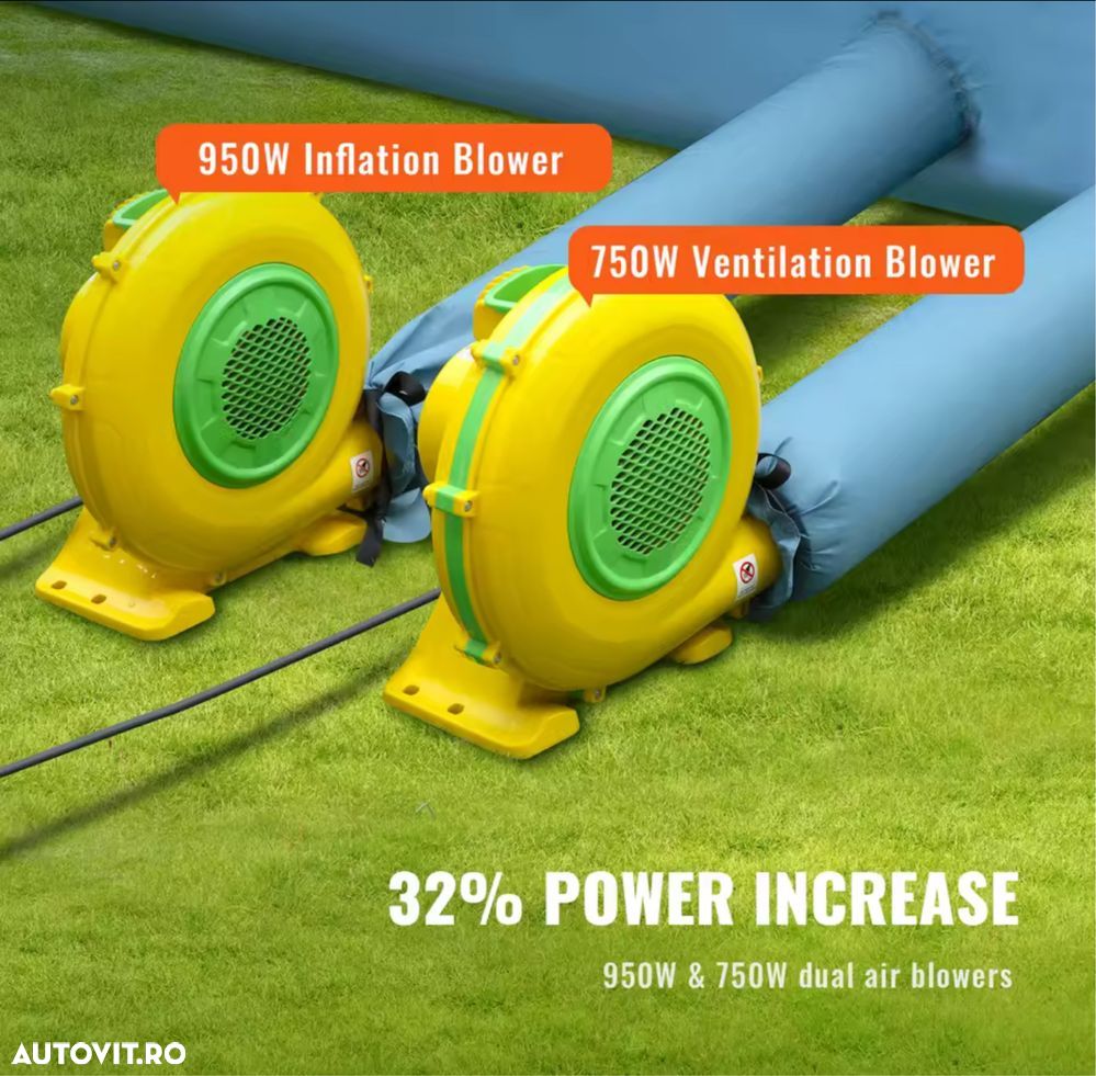 Cabina Cabine De Vopsit Gonflabila Auto Moto Mobila Repere 6x3x2.5M - 2