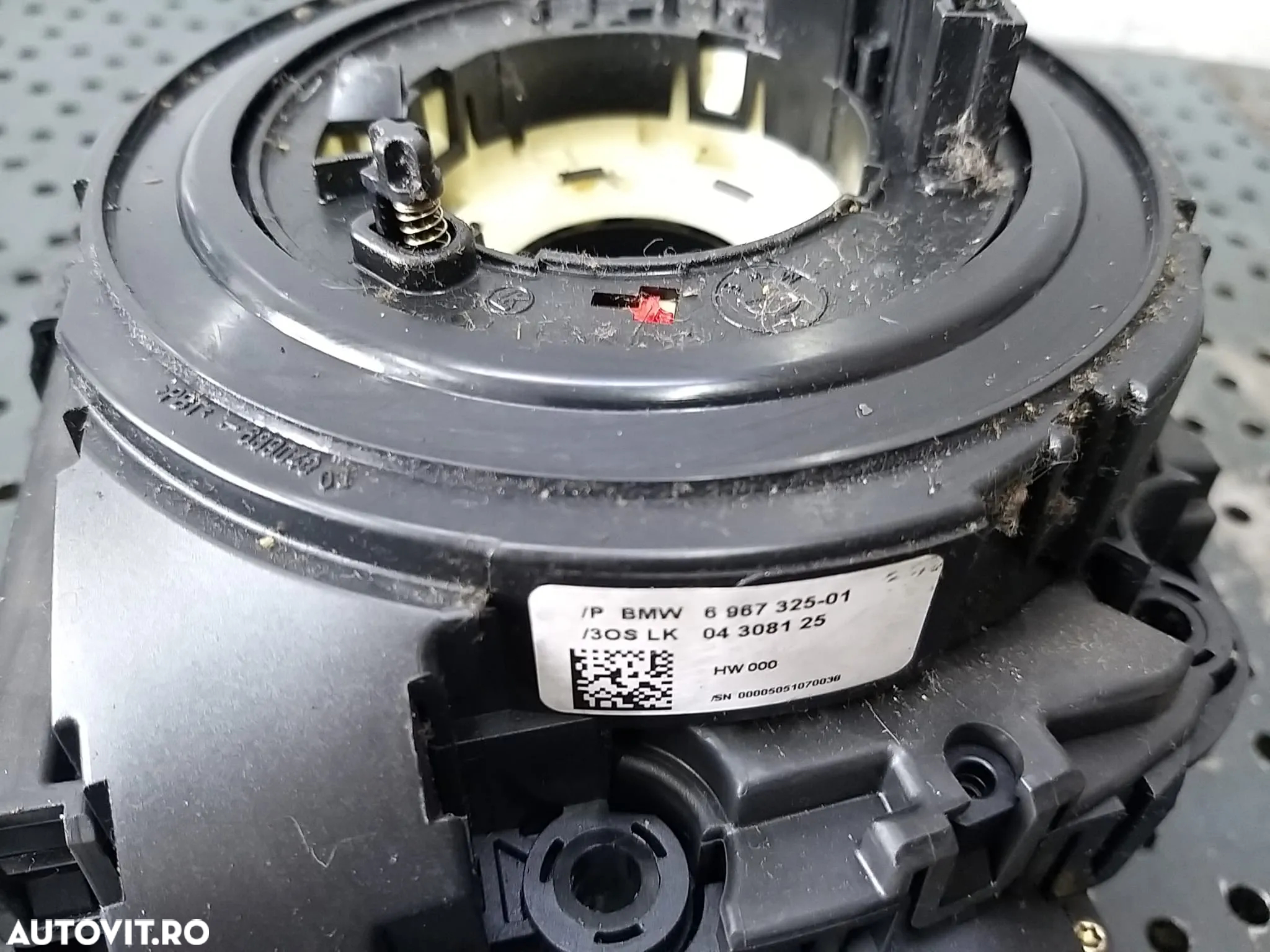 Bloc manete semnalizare stergator parbriz spirala volan bmw seria 1 e87 696732501 04308125 696266203 - 3